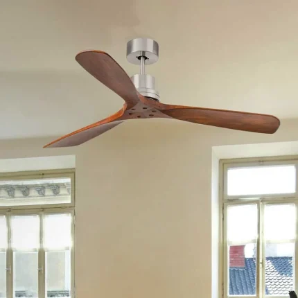 Dark Walnut Large Ceiling Fan