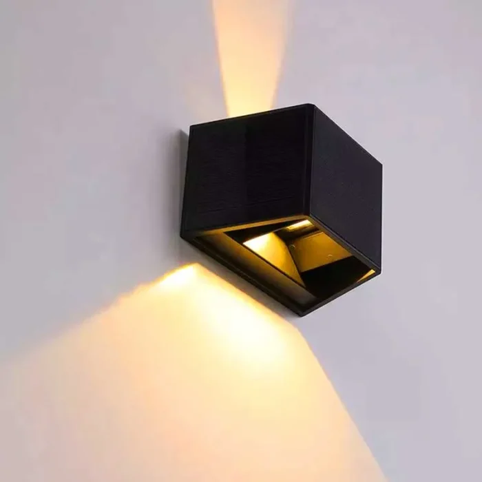 Solar Powered Adjustable Outdoor Wall Light