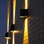 Solar Powered Adjustable Outdoor Wall Light