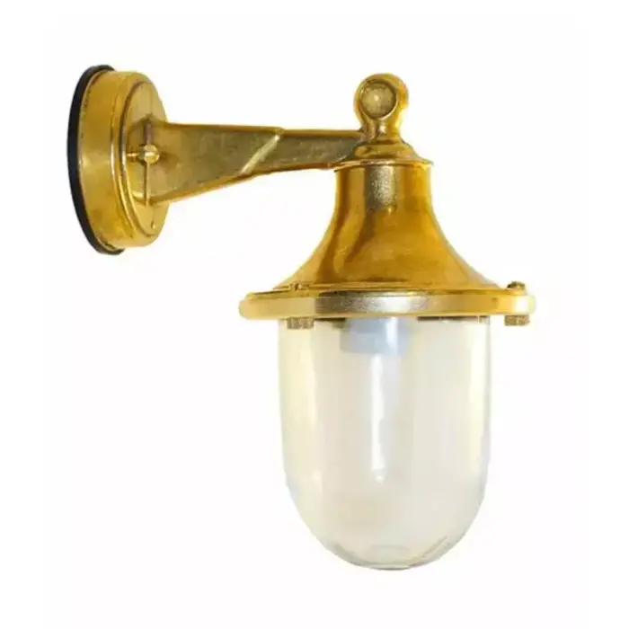 Outdoor Wall Light Polished Brass