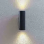 Up-Down-Black-Outdoor-Wall-Light