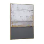 Grey Oil Paint Wall Artwork Painting