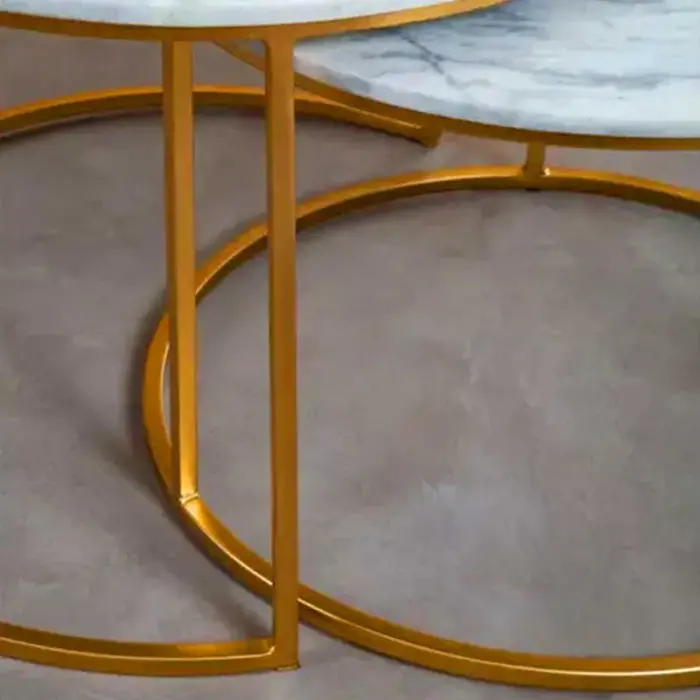 White Marble Nest Coffee Tables