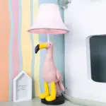 Funky the Flamingo floor lamp children's room lighting