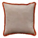 Terra Two Tone Soft Velvet Cushion