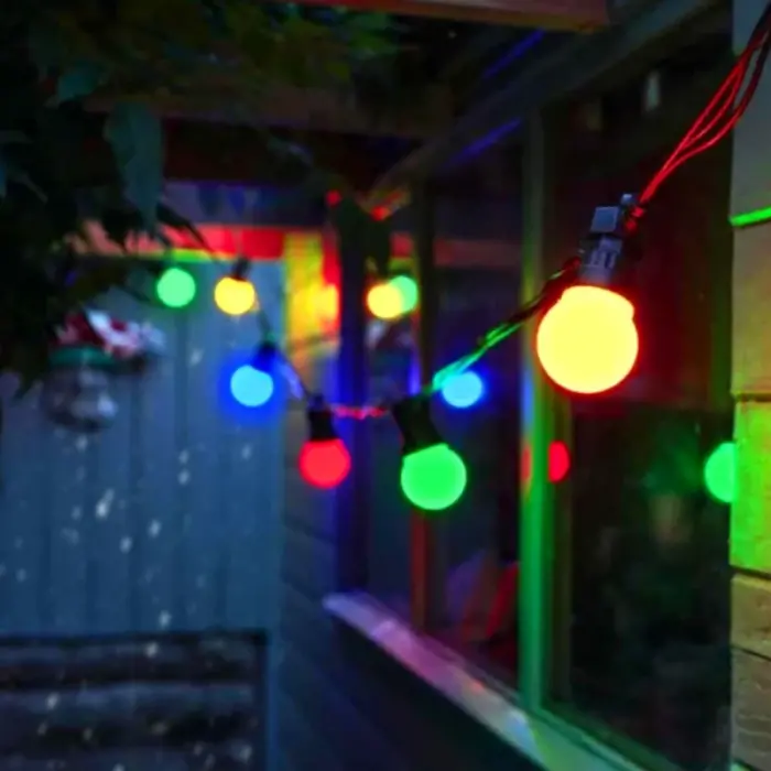 20 LED Multi Colour Festoon Lights