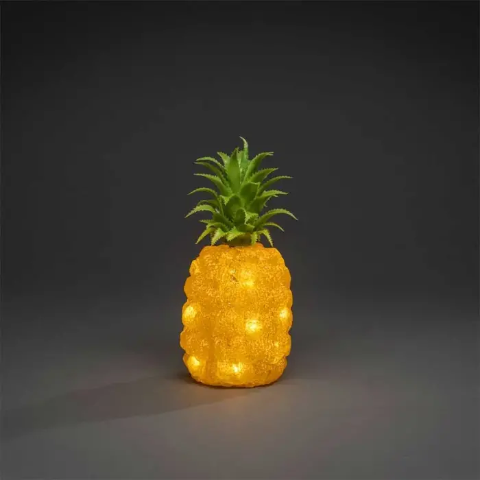 LED Acrylic Pineapple Garden Decoration