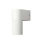 White down outdoor wall light for patio, entrance and garden areas