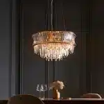 Brushed Warm Brass Chandelier Pendant Light