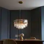 Brushed Warm Brass Chandelier Pendant Light