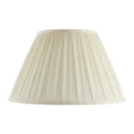 Cream Fabric Tapered Drum Lamp Shade 46CM