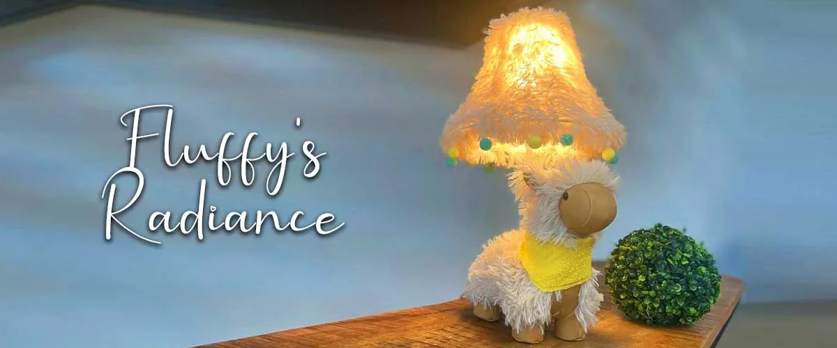 Fluffy's radiance table lamp