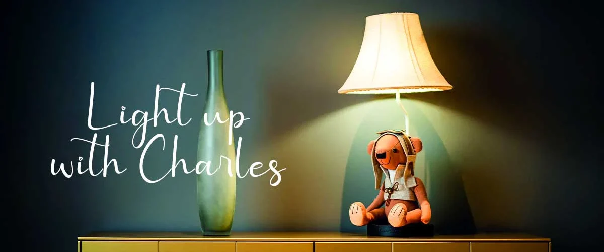 Light up with Charles table lamp